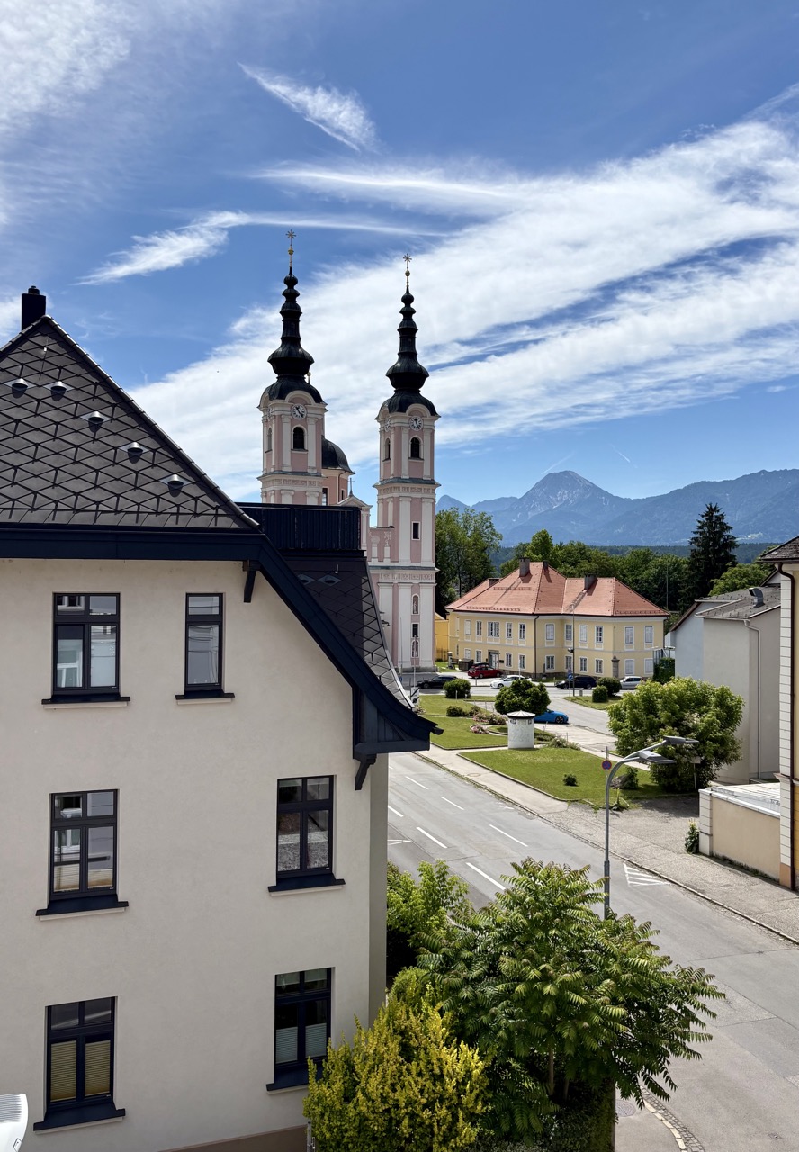 Ausblick aus der Wohnung