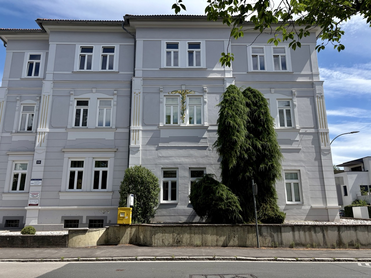 Aussenansicht der Villa in Villach